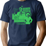 Where'S Shelly T-Shirt for Men & Women, T-Shirts Graphic Tee - Navy
