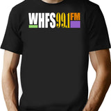 Whfs 99.1 Fm Washington Dc Radio Station Later Logo T-Shirt for Men & Women, T-Shirts Graphic Tee - Black