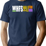 Whfs 99.1 Fm Washington Dc Radio Station Later Logo T-Shirt for Men & Women, T-Shirts Graphic Tee - Navy