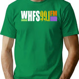 Whfs 99.1 Fm Washington Dc Radio Station Later Logo T-Shirt for Men & Women, T-Shirts Graphic Tee - Green