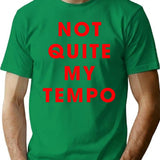 Whiplash - NOT QUITE MY TEMPO Premium Heavyweight Cotton T-Shirt - Green
