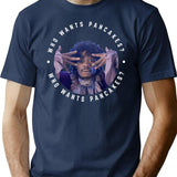 Who Wants Pancakes T-Shirt for Men & Women, T-Shirts Graphic Tee - Navy