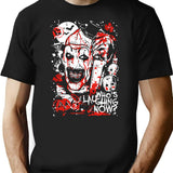 Who'S Laughing Now T-Shirt for Men & Women, T-Shirts Graphic Tee - Black