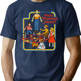 Who'S Possessed Johnny T-Shirt for Men & Women, T-Shirts Graphic Tee - Navy