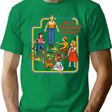 Who'S Possessed Johnny T-Shirt for Men & Women, T-Shirts Graphic Tee - Green