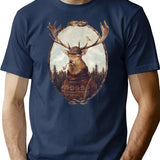 Wild Thinking Ii T-Shirt for Men & Women, T-Shirts Graphic Tee - Navy