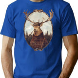 Wild Thinking Ii T-Shirt for Men & Women, T-Shirts Graphic Tee - Blue