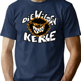 Wilde Kerle T-Shirt for Men & Women, T-Shirts Graphic Tee - Navy