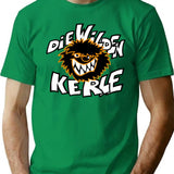 Wilde Kerle T-Shirt for Men & Women, T-Shirts Graphic Tee - Green