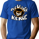 Wilde Kerle T-Shirt for Men & Women, T-Shirts Graphic Tee - Blue