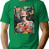 Wind Blowing In The Wind T-Shirt for Men & Women, T-Shirts Graphic Tee - Green