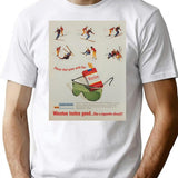 Winston Tastes Good - Skiing Cigarette T-Shirt for Men & Women, T-Shirts Graphic Tee - White