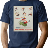 Winston Tastes Good - Skiing Cigarette T-Shirt for Men & Women, T-Shirts Graphic Tee - Navy
