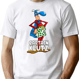With Great Power Comes A Great Klutz T-Shirt for Men & Women, T-Shirts Graphic Tee - White