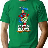 With Great Power Comes A Great Klutz T-Shirt for Men & Women, T-Shirts Graphic Tee - Green