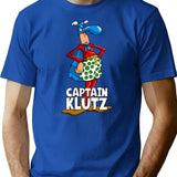 With Great Power Comes A Great Klutz T-Shirt for Men & Women, T-Shirts Graphic Tee - Blue