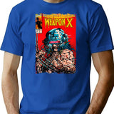 Wolverine Vintage Cover T-Shirt T-Shirt for Men & Women, T-Shirts Graphic Tee - Blue