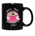 Wonderful Girl Black Coffee Mug, Gift Coffee Mug - Black