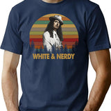 Wonderful Memory Rock Al White And Nerdy Vintage Cute T-Shirt for Men & Women, T-Shirts Graphic Tee - Navy