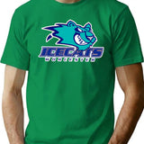 Worcester Icecats Defunct Vintage Shirt And Sticker T-Shirt for Men & Women, T-Shirts Graphic Tee - Green