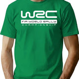 World Rally Championship T-Shirt for Men & Women, T-Shirts Graphic Tee - Green