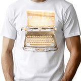 Write Drunk Edit Sober T-Shirt for Men & Women, T-Shirts Graphic Tee - White