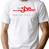 Wshe Fm 103.5 She'S Only Rock 'N Roll T-Shirt for Men & Women, T-Shirts Graphic Tee - White