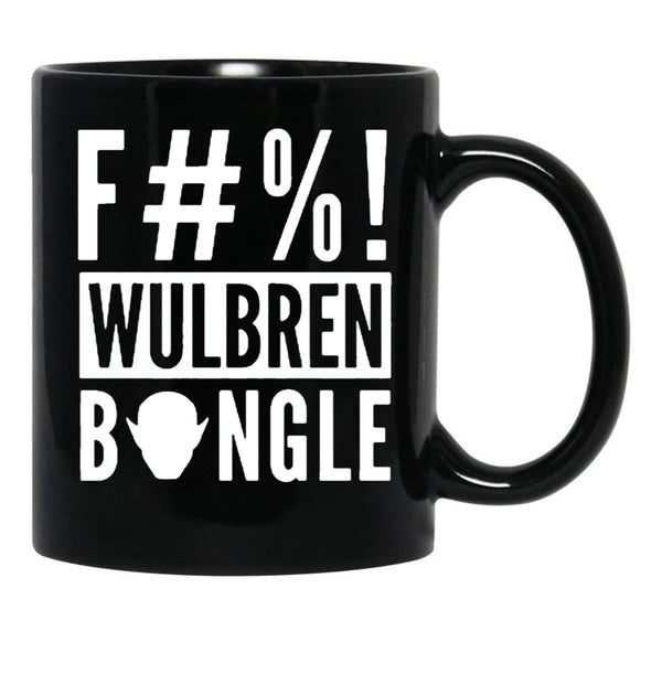 Wulbren Bongle Black Coffee Mug, Gift Coffee Mug - Black
