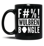 Wulbren Bongle Black Coffee Mug, Gift Coffee Mug