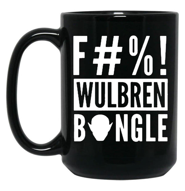 Wulbren Bongle Black Coffee Mug, Gift Coffee Mug - Black