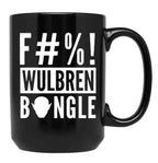 Wulbren Bongle Black Coffee Mug, Gift Coffee Mug