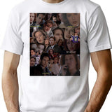 X-Files Mulder And Scully Collage T-Shirt for Men & Women, T-Shirts Graphic Tee - White