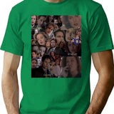 X-Files Mulder And Scully Collage T-Shirt for Men & Women, T-Shirts Graphic Tee - Green