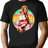 Xanadu T-Shirt for Men & Women, T-Shirts Graphic Tee - Black