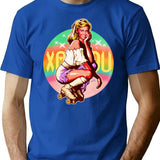 Xanadu T-Shirt for Men & Women, T-Shirts Graphic Tee - Blue