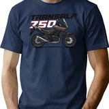 Xl750 - Transalp - Black T-Shirt for Men & Women, T-Shirts Graphic Tee - Navy