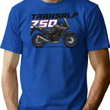 Xl750 - Transalp - Black T-Shirt for Men & Women, T-Shirts Graphic Tee - Blue