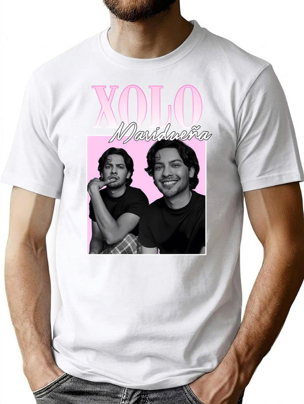 Xolo Mariduea Vintage Style T-Shirt for Men & Women, T-Shirts Graphic Tee - White