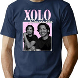 Xolo Mariduea Vintage Style T-Shirt for Men & Women, T-Shirts Graphic Tee - Navy