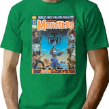 YEP Another Great Vintage Famous Monsters Magazine Cover! Classic Premium Heavyweight Cotton T-Shirt - Green