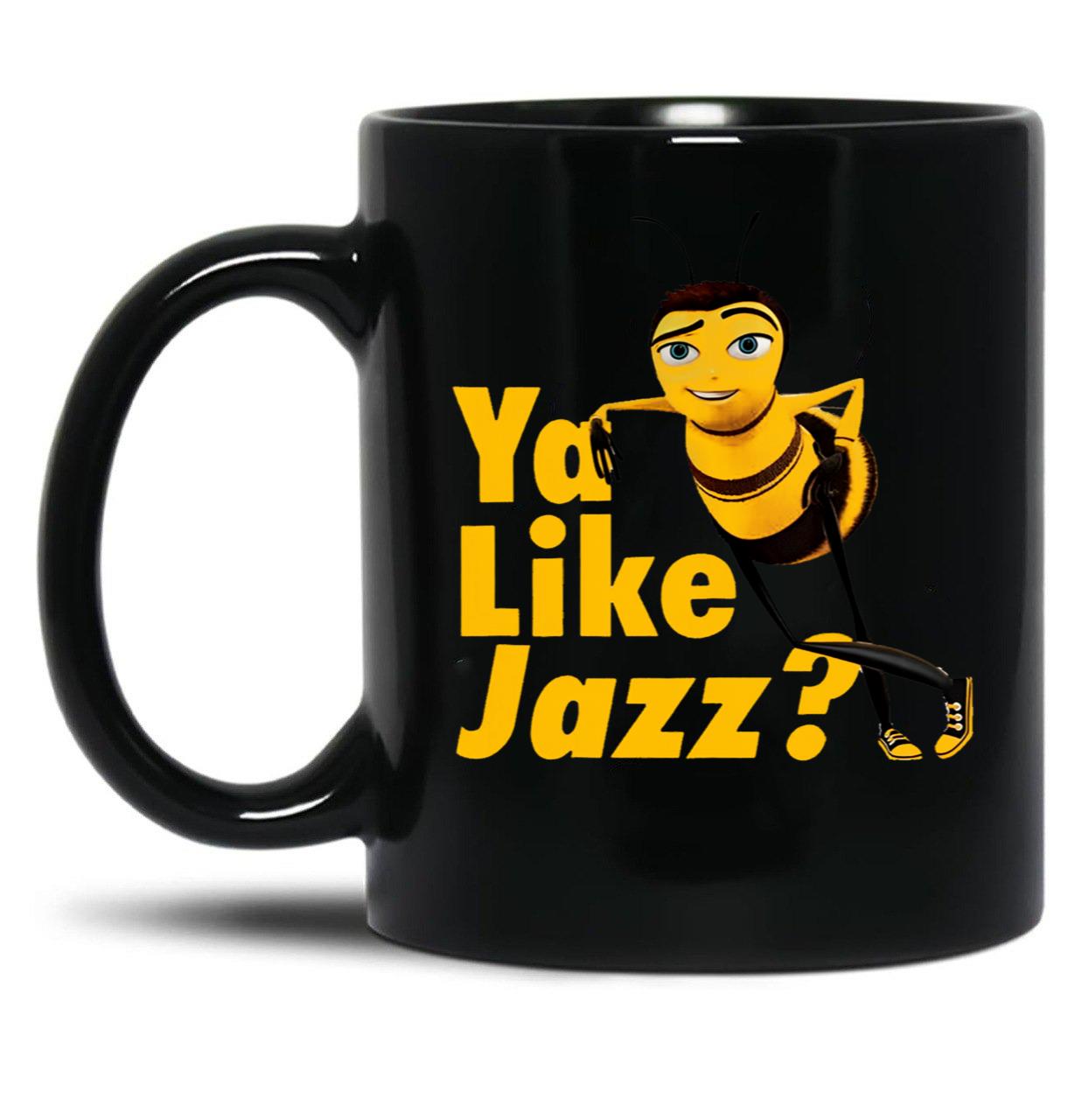 Ya Like Jazz Bee Movie Black Coffee Mug, Gift Coffee Mug