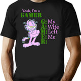 Yeah I'M A Gamer Essential T-Shirt for Men & Women, T-Shirts Graphic Tee - Black