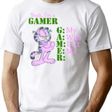 Yeah I'M A Gamer Essential T-Shirt for Men & Women, T-Shirts Graphic Tee - White