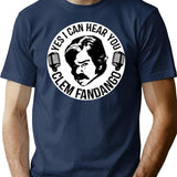 Yes I Can Hear You Clem Fandango Retro Vintage (3) T-Shirt for Men & Women, T-Shirts Graphic Tee - Navy