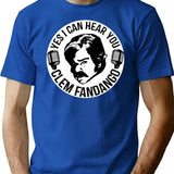 Yes I Can Hear You Clem Fandango Retro Vintage (3) T-Shirt for Men & Women, T-Shirts Graphic Tee - Blue