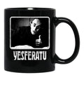 Yesferatu Funny Nosferatu Positive Goth Horror Lover Gift Meme Classic Black Coffee Mug, Gift Coffee Mug - Black