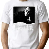 Yesferatu Funny Nosferatu Positive Goth Horror Lover Gift Meme Classic Premium Heavyweight Cotton T-Shirt - White