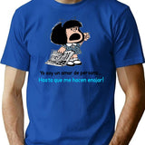 Yo Soy Un Amor De Persona... T-Shirt for Men & Women, T-Shirts Graphic Tee - Blue