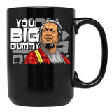 You Big Dummy Sanford And Son Funny Meme Black Coffee Mug, Gift Coffee Mug