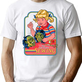 You Can Learn Sewing T-Shirt for Men & Women, T-Shirts Graphic Tee - White